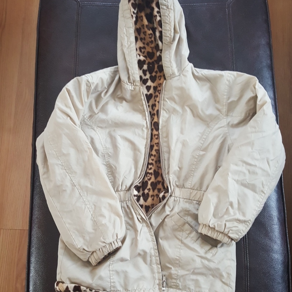 👉Girls reversible hooded rain jacket👈 BUNDLE $